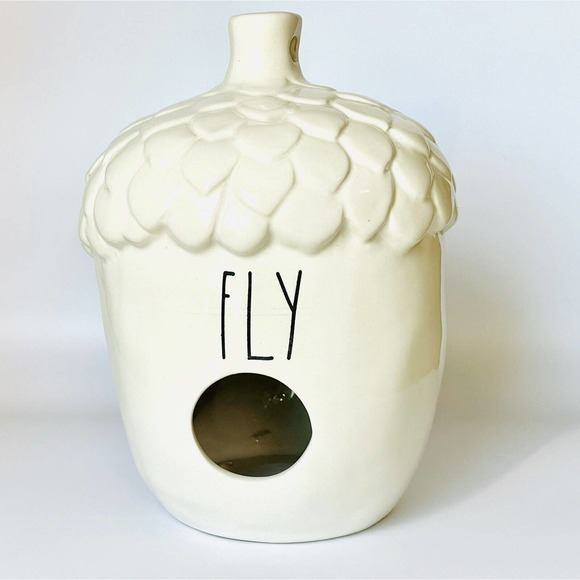Rae Dunn Artison Collection Birdhouse - FLY Acorn By Magenta‎ - Picture 1 of 3